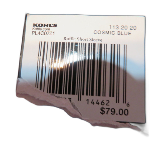 Andrew Marc Crewneck Sleeveless Flare Mini Dress Ruffles - Picture 6 of 6